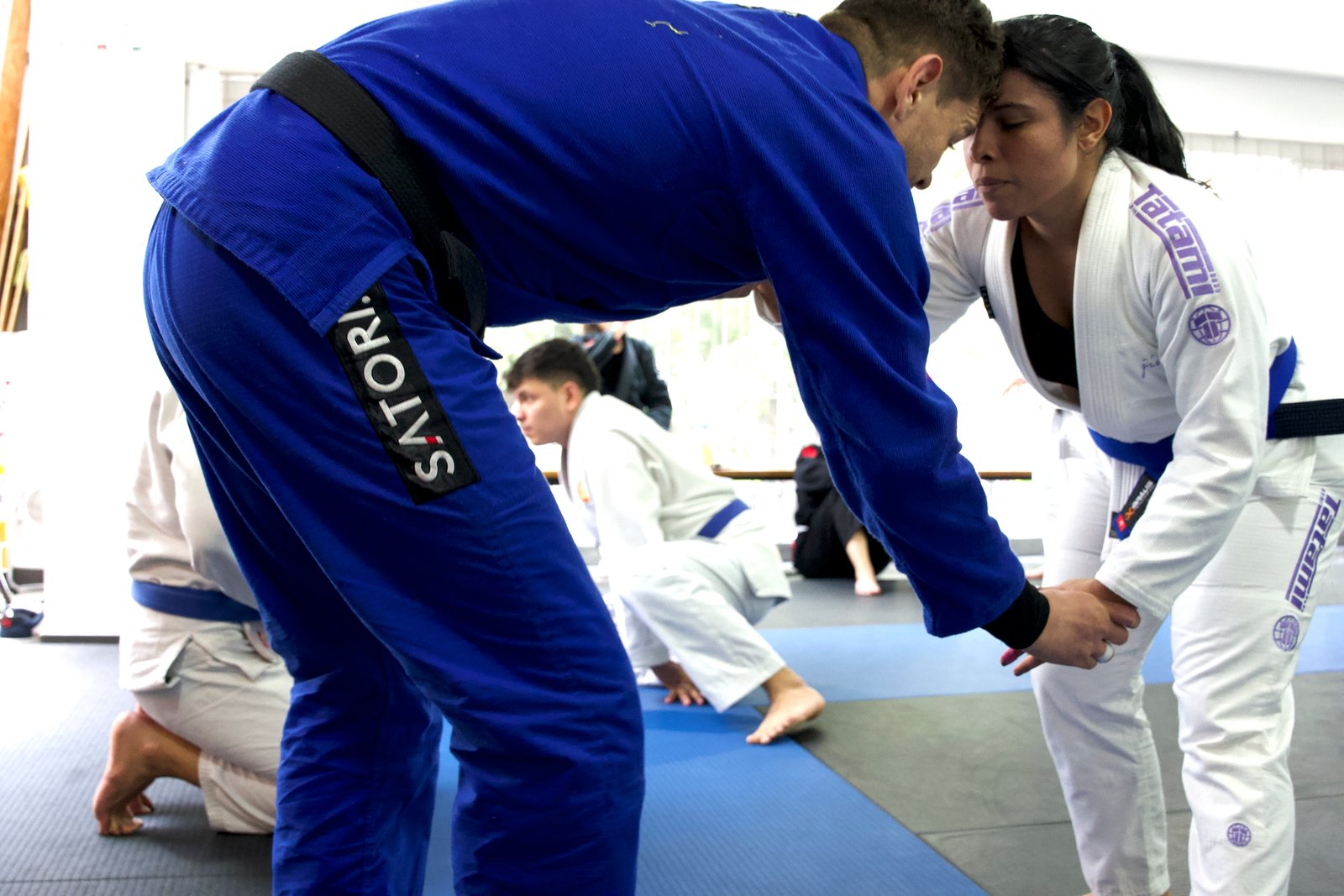 Clase de Jiu Jitsu para adultos